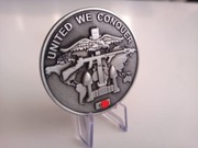 Coin 62. kompania specjalna, stan idealny, sygnowany numerem.