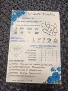 Ankiety weselne 74 sztuki