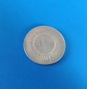 Moneta 10 zł Dwudziesta piąta rocznica PRL, 1969