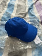 Lacoste Męska Bawełniana Czapka Z Kontrastowym Paskiem