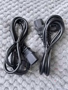 2x Kabel zasilający do komputer PC monitor drukarka do komputera UPS