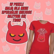 Specjalne miejsce w piekle - bluzka damska, nadruk