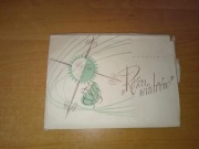 Papeteria Róża Wiatrów Krakowskie Zakłady PRL - puste opakowanie