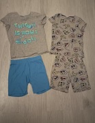 2 piżamki dla chłopca Little Kids r. 122/128