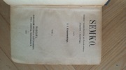 J. Kraszewski SEMKO * 1897 wydanie 3-tomowe