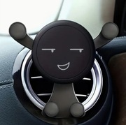 UCHWYT DO SAMOCHODU NA TELEFON KRATKĘ NAWIEWU SAMOCHODOWY DO KRATKI 