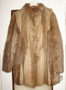 Futro naturalne z NUTRII - kurtka