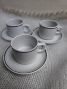 Zestaw niemieckiej porcelany do espresso lata 70/90