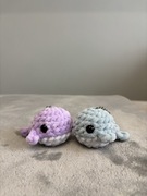 Wielorybki breloczki dla BFF handmade