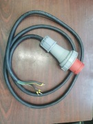 NOWA WTYCZKA 400V / 63A-6h / PCE TYP 035 - IP67 , Z PRZEWODEM 1m  FV-23%