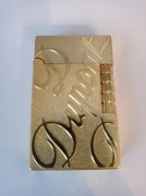 Metalowa elegancka zapalniczka na gaz Dupont