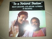 Dizzy Gillespie and Arturo Sandoval in Helsinki.  .  NM