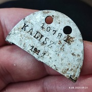 Znak Tożsamość  Mojżeszowy Kalisz Pajtel Messing  