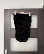 Spódniczka damska czarna marszczona nowa rozmiar XL Marka Mango