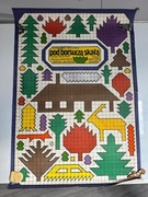 Plakat filmowy: pod borsuczą skałą. Andrzej Krajewski '79