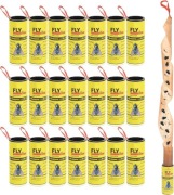 16 sztuk rolek papieru na muchy, zestaw bez pestycydów