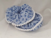 Scrunchy gumki do włosów 2 sztuki  