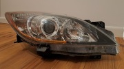 LAMPA PRAWA PRZÓD Reflektor prawy Mazda 3 II (BL) 09-11 DEMONTAŻ UK