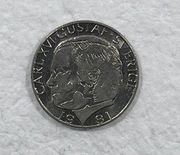 Moneta 1 KR KRONA KORONA Szwecja 1981