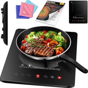 PŁYTA INDUKCYJNA MINI PŁYTA JEDNO PALNIKOWA TURYSTYCZNA ANTTYPOŚLIZGOWA 