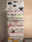 Maseczki bawełniane 2-warstwy z kieszonką na filtr