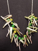 Egzotyczny naszyjnik-z Grecji,ręczne wykonanie.