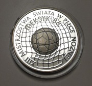 Polska PRL 500 zł 1986 FIFA Meksyk st. L