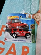 HOT WHEELS MITSUBISHI PAJERO EVOLUTION 2023 RED