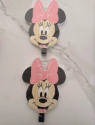 Wieszak na ubrania dla dzieci myszka Minnie miki 2 szt