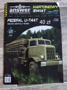 Model kartonowy Federal U-7144T