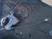 Zamek.,siłownik prawy przód Toyota Auris 2