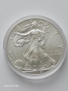 Amerykański Orzeł 2014 One Dollar 1 uncja srebra 1 Oz Ag 999 BU
