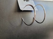 NOWE kolczyki damskie – minimalistyczny styl w srebrnym wydaniu!