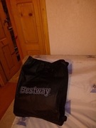 Dmuchany materac z wbudowaną pompką elektr. 