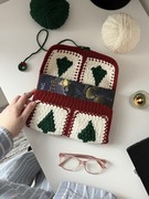 Etui na książkę tablet e-czytnik “vintage Christmas”