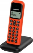 Słuchawka DECT Audioline D285 w kolorze czerwieni