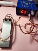 Zasilacz do maszynki do tatuażu z okablowaniem i pedałem+ gratis.