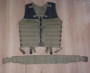 Kamizelka taktyczna i pas taktyczny Tasmanian Tiger Khaki, Cordura