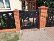 Przęsła panele ogrodzeniowe cnc