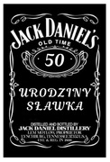 Wydruk cukrowy opłatek cukrowy topper na tort Jack Daniels Peaky Blinders 