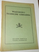 Wiadomości Techniczne Uzbrojenia zeszyt 26 rok 1934