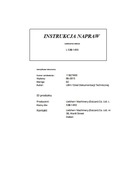 Instrukcja NAPRAW Liebherr L 538  PL