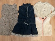 Sukienki sweterek kamizelka 110-116