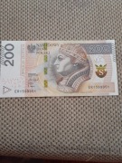 Banknot, 200 zl, Radar-2021r.  ER 1599951.