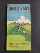Mapa turystyczna "Bieszczady"