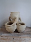 Donica gliniana poczwórna terakota włoski ogród 