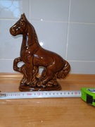 Fiurka ceramiczna bibelot koń