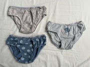 Majtki dziewczęce 3 pary rozmiar 98/104