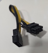 Adapter zasilania GPU 8 pin 6+2 z molex