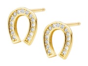 Kolczyki podkowy marki Fenix próby 925